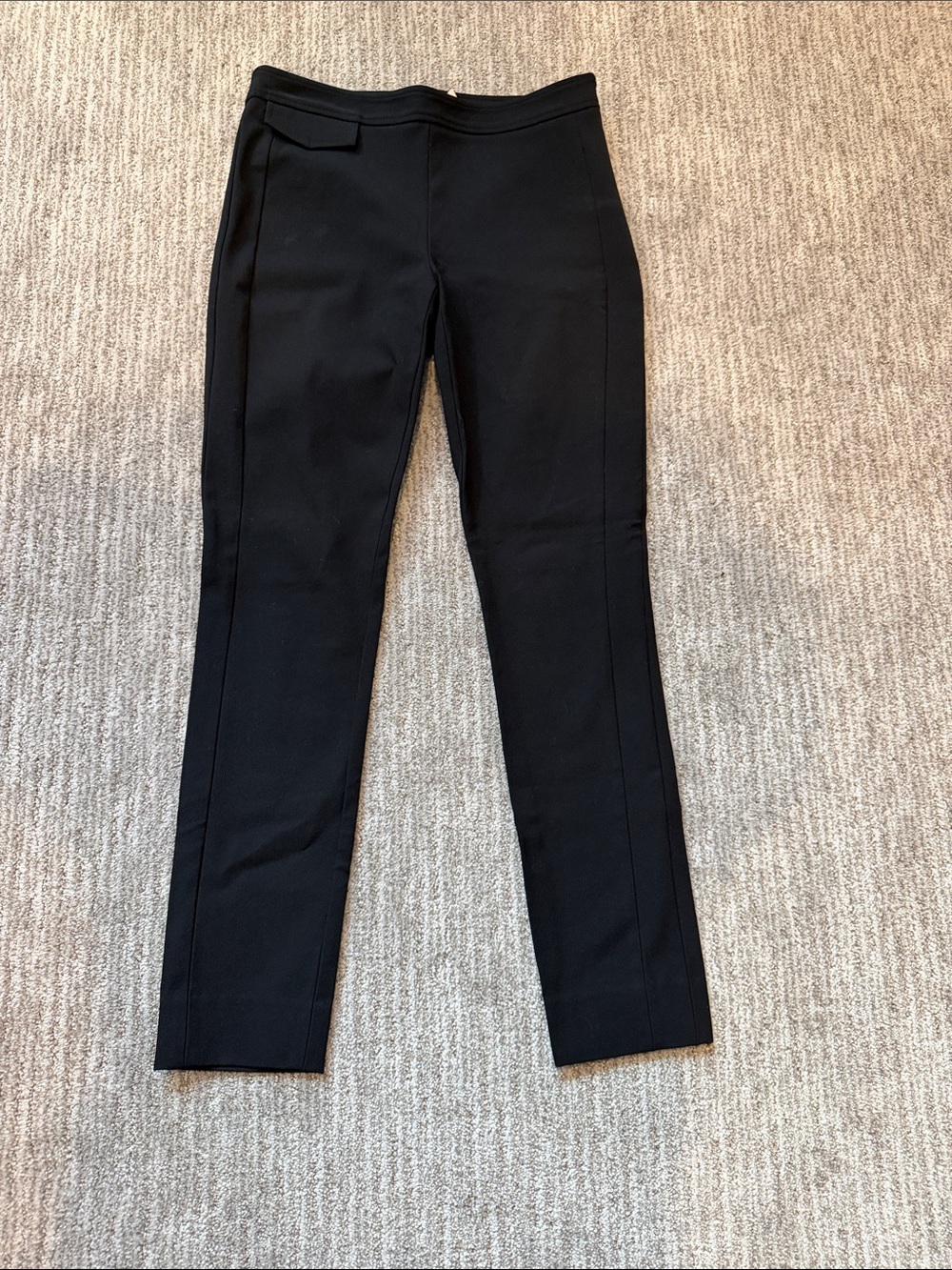 Tory Burch Black Slim Ponte Pants
